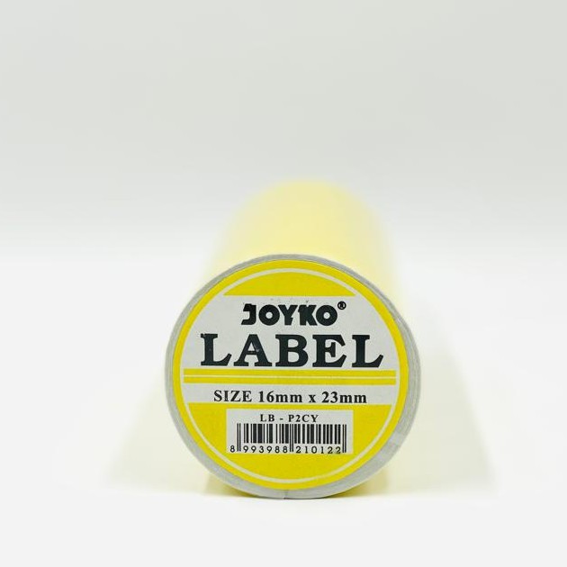 Jual KERTAS LABEL HARGA JOYKO 2 BARIS KUNING LB-P2CY / Price Label Roll ...