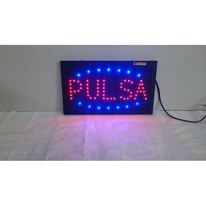 Jual Jual Papan Tulisan Lampu Led Sign Display Pulsa Termurah Untuk Bisnis Toko Konter Dll 5410