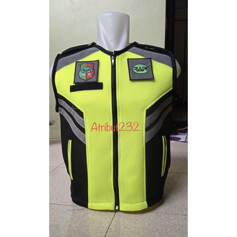 Jual Rompi Jala Double Mes Logo RAPI Plus Nama | Shopee Indonesia