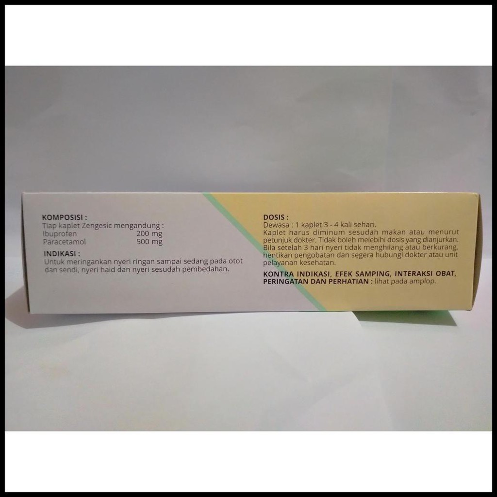 Jual Zengesic Ibuprofen Dan Paracetamol | Shopee Indonesia