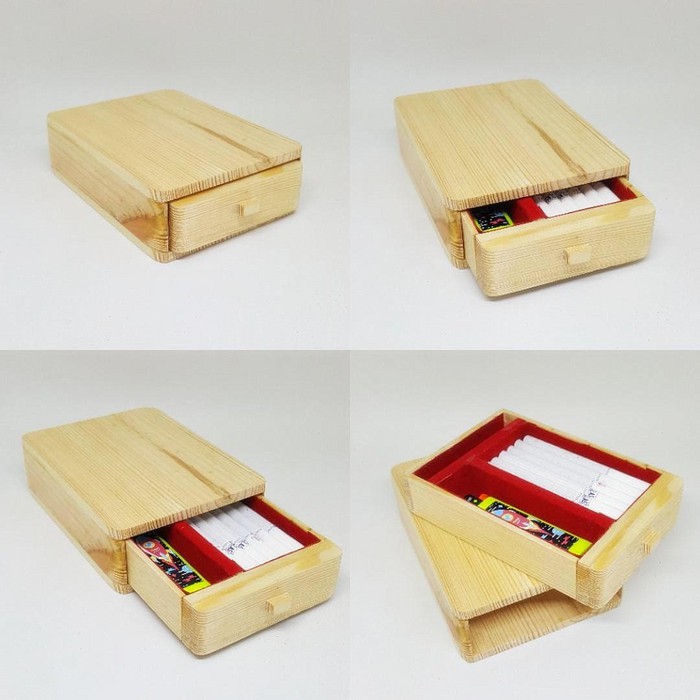 Jual Tempat Rokok Bahan Kayu Natural Handmade - Cokelat Tua | Shopee ...