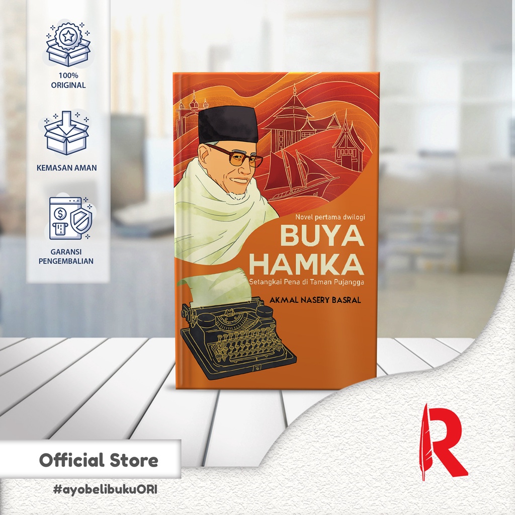 Jual Buku Novel Biografi - Buya Hamka, Setangkai Pena Di Taman Pujangga ...