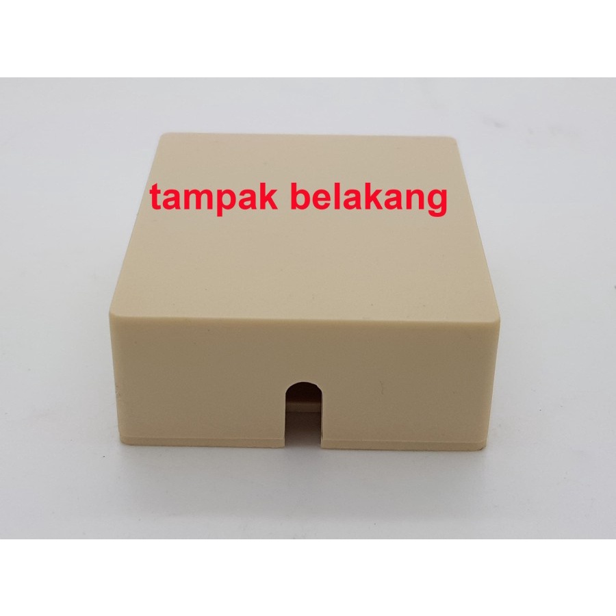 Jual Roset RJ45 ( 8 Pin ) 1 Lubang | Shopee Indonesia