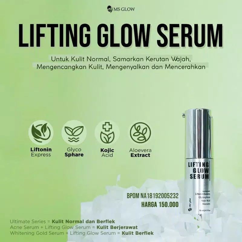 Jual Lifting Glow Serum MS Glow | Shopee Indonesia