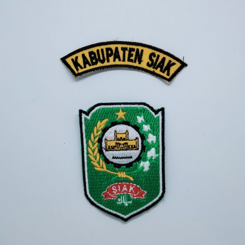 Jual Logo Bordir Kabupaten Siak / Logo Kabupaten Siak / Bordir ...