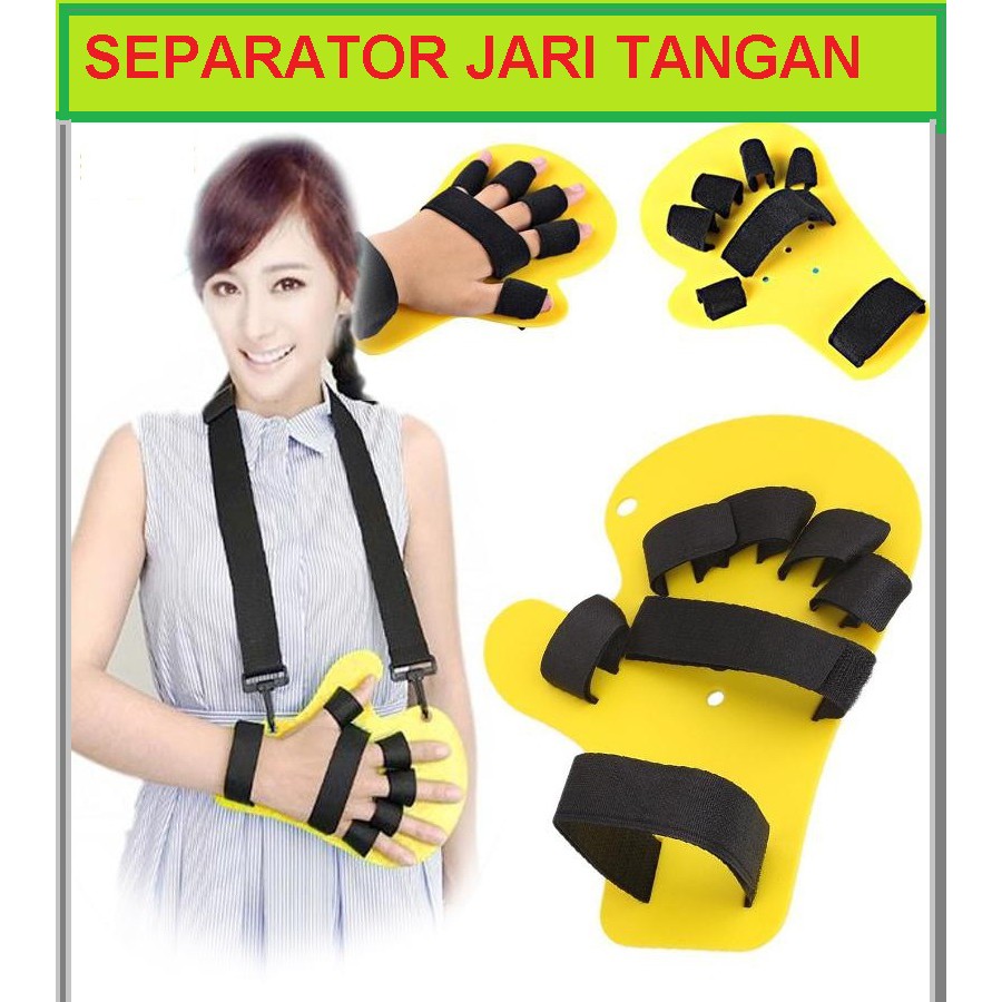 Jual Alat Penyangga Separator Jari Tangan Lengan Cidera Terapi Posisi