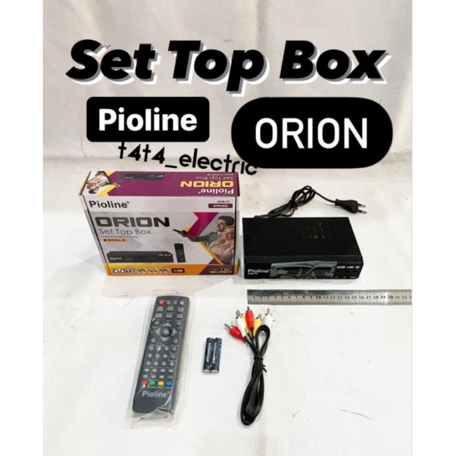 Jual SET TOP BOX MERK PIOLINE ORION( SNI DAN KOMINFO ) Shopee Indonesia