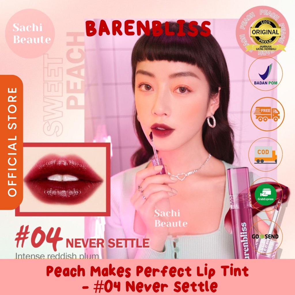 Jual BNB BarenBliss BarenBlis Baren Bliss Peach Makes Perfect Lip Tint ...