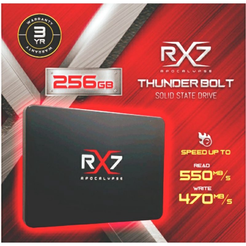 Jual SSD RX7 256gb garansi resmi 3 Tahun | Shopee Indonesia