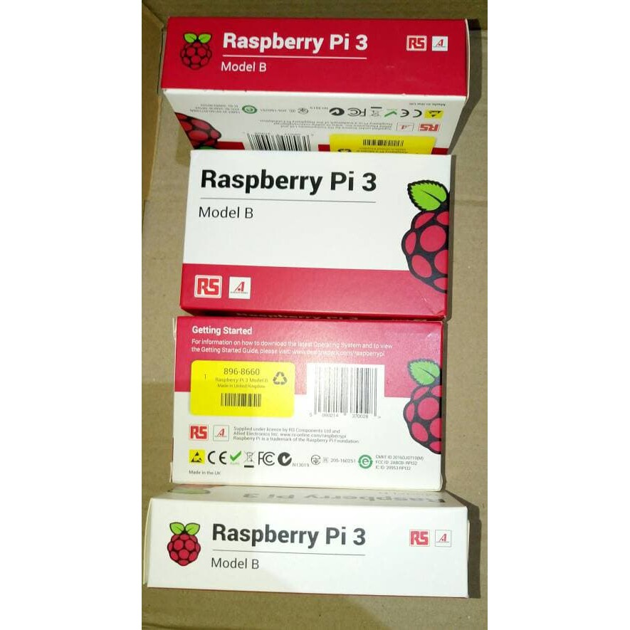 Jual Raspberry Pi 3 Model B 1GB RAM Quad Core 1,2 GHz with Wifi ...