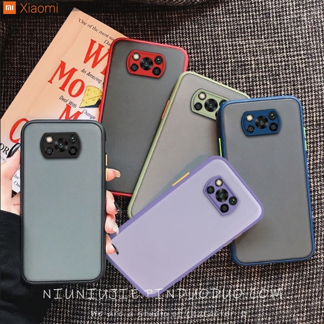 Jual Case Xiaomi Poco X3 Pro Aero Colored Frosted Matte Softcase Bumper With Camera Protection 1924