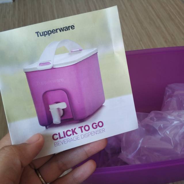 Jual Tupperware Portable Dispenser (New) | Shopee Indonesia