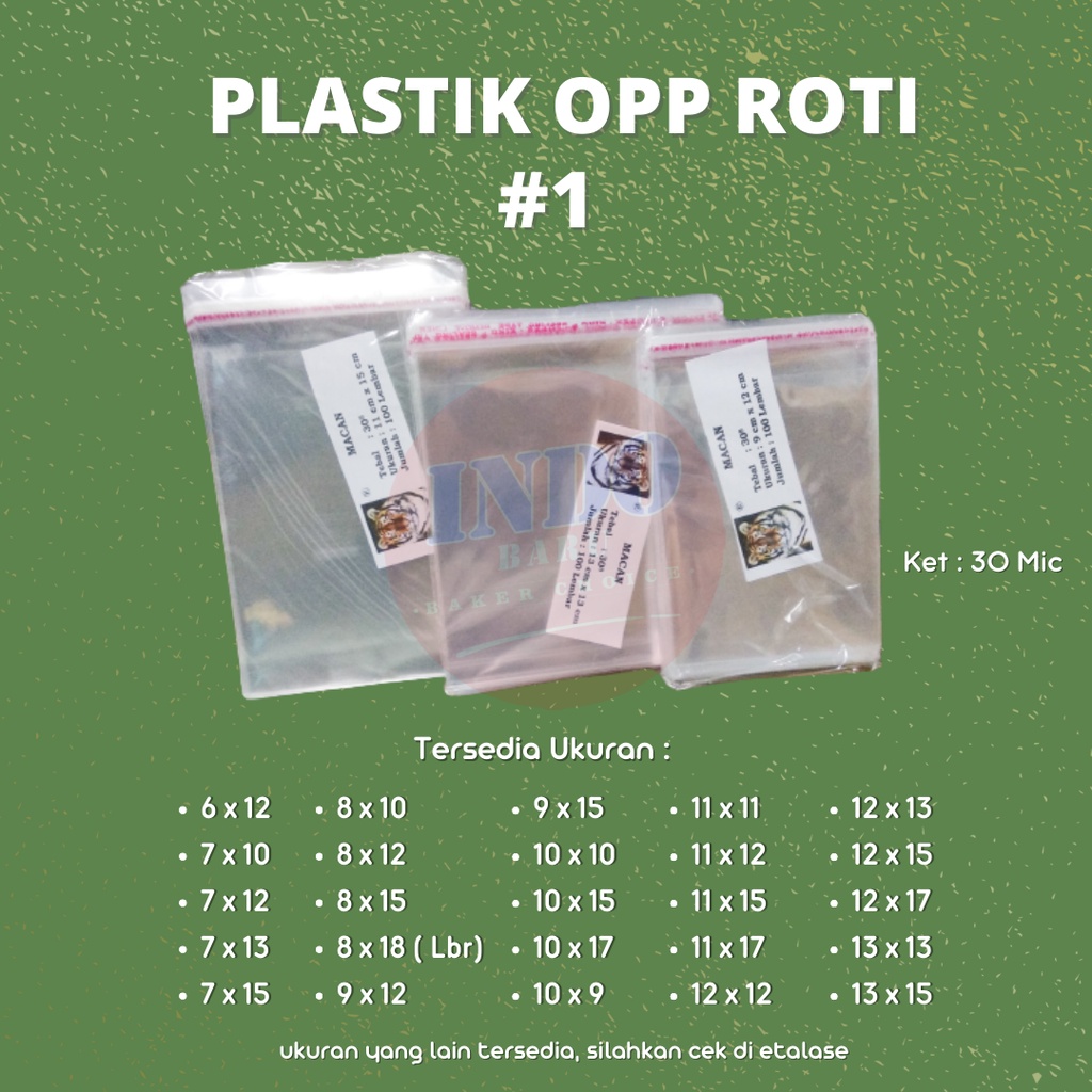 Jual Plastik OPP Roti Seal | Shopee Indonesia
