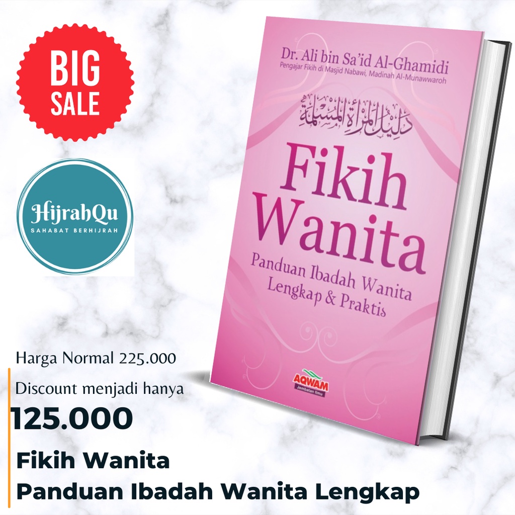 Jual Fikih Wanita Fiqih Muslimah Panduan Ibadah Wanita Lengkap Dan