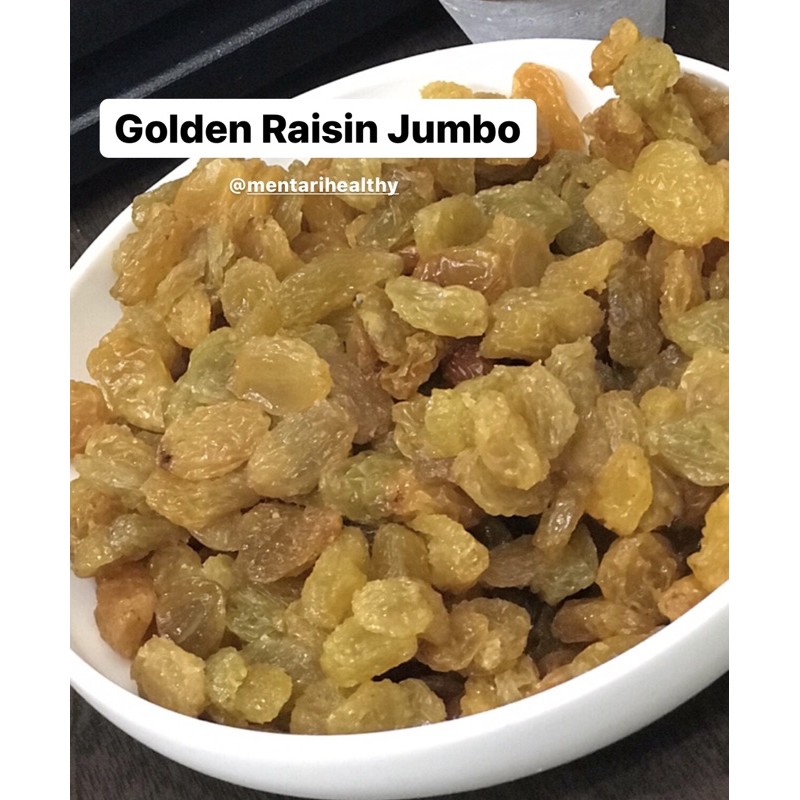 Jual GOLDEN RAISIN JUMBO 100GR | Shopee Indonesia