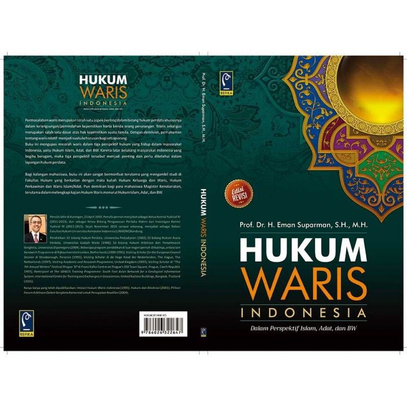 Jual Hukum Waris Indonesia Dalam Perspektif Islam Adat Dan Bbw - Eman ...