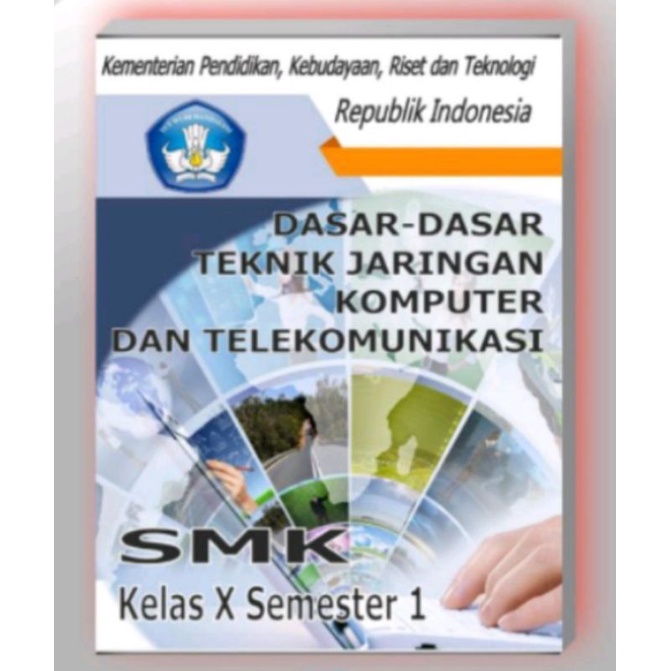 Jual BUKU DASAR-DASAR TEKNIK JARINGAN KOMPUTER DAN TELEKOMUNIKASI : SMK ...