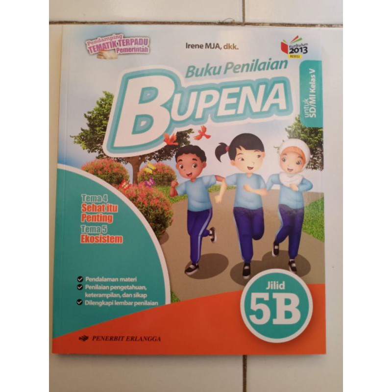 Jual BUPENA kelas 5 V Jilid 5A 5B 5C 5D SD/MI Penerbit Erlangga ...