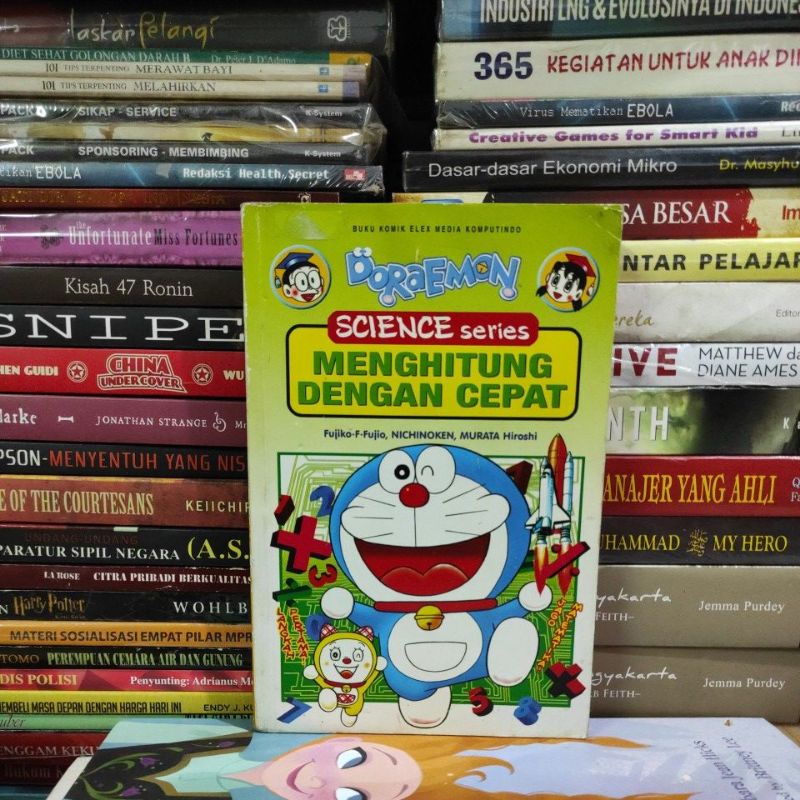 Jual KOMIK ORIGINAL DORAEMON SCIENCE SERIES MENGHITUNG DENGAN CEPAT ...