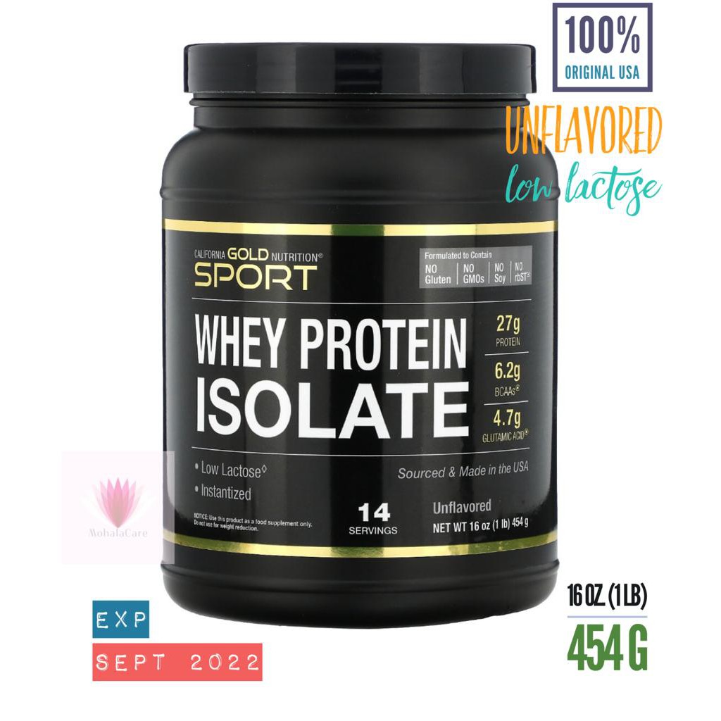 Jual California Gold Nutrition, SPORT - Whey Protein Isolate, 16 oz ...