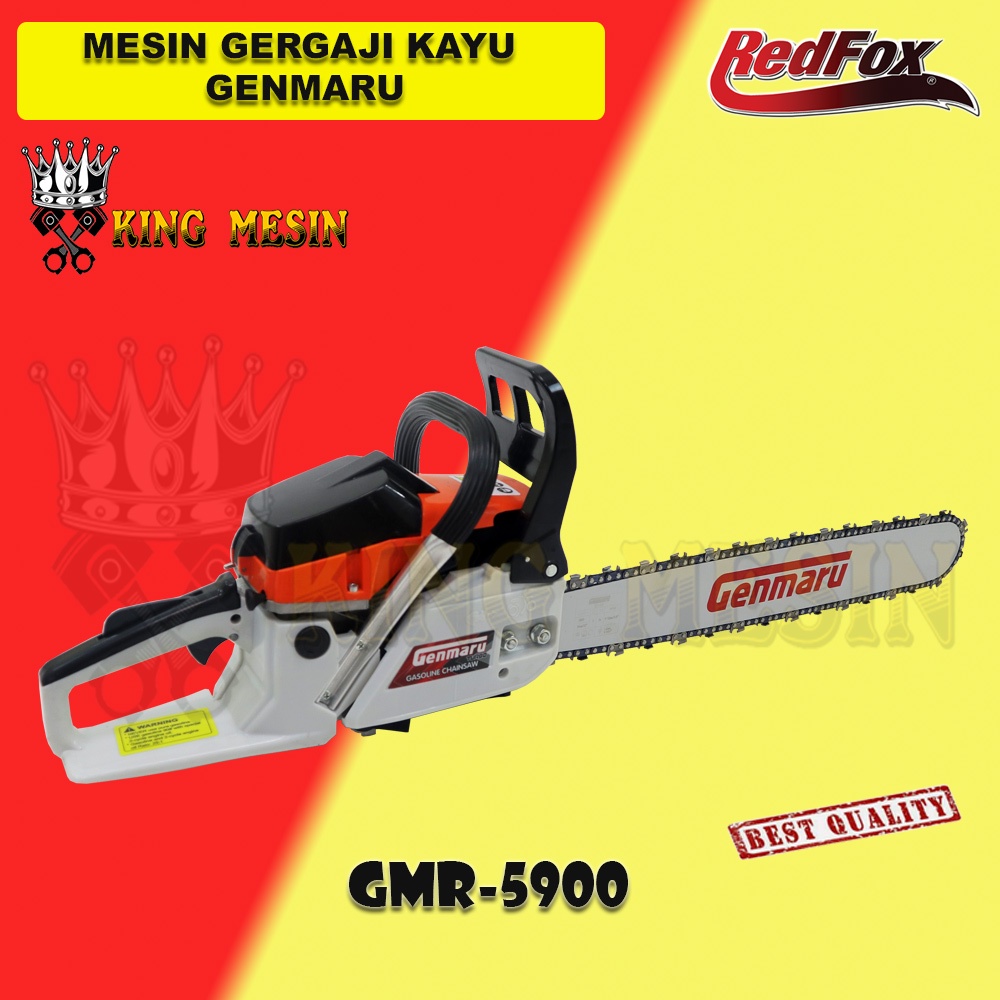 Jual Mesin Chainsaw Tak Genmaru Gergaji Potong Kayu Hard Nose Bar Kualitas Terbaik Shopee