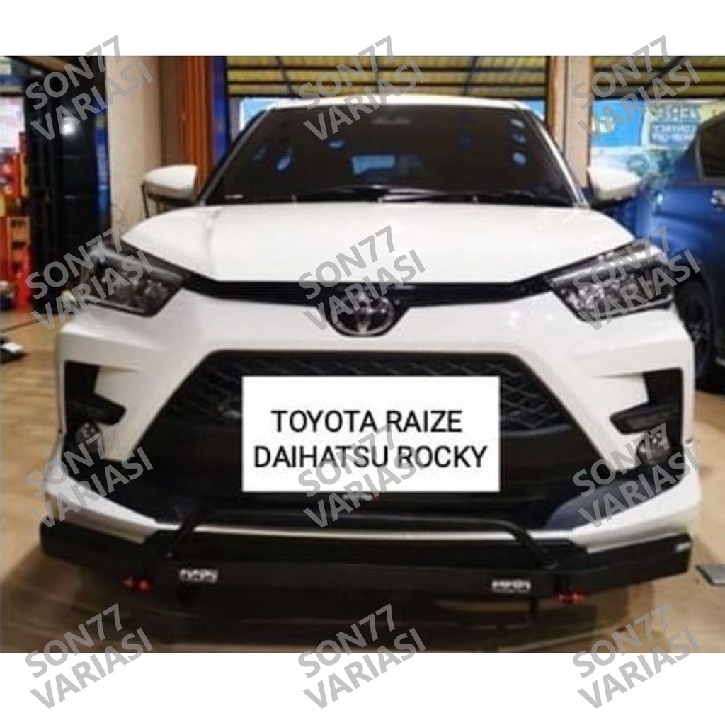 Jual Tanduk Depan Bumper Raize Rocky 2021 2022 UP Full Besi | Shopee ...