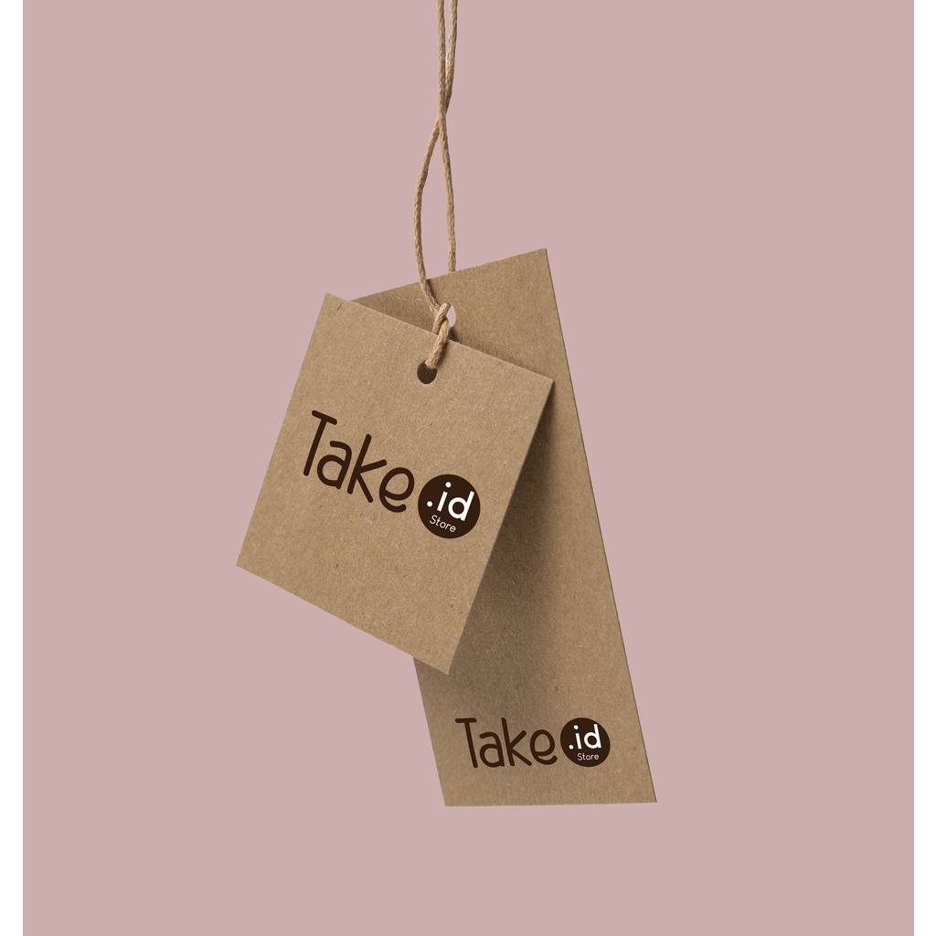 Jual Label TAG / HANGTAG/ Label Produk Custom (1 SISI) | Shopee Indonesia