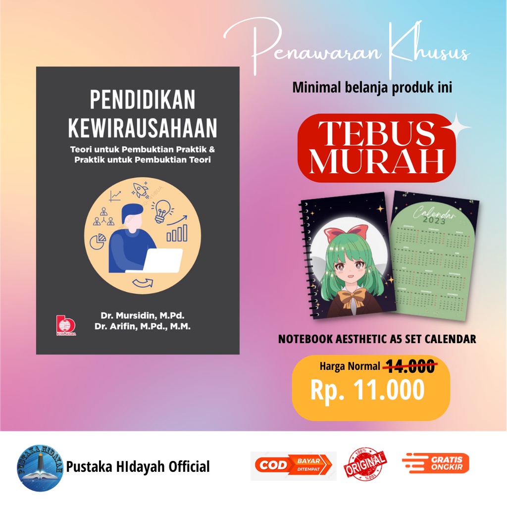 Jual Buku Pendidikan Kewirausahaan(Teori Untuk Pembuktian Parktik Dan ...