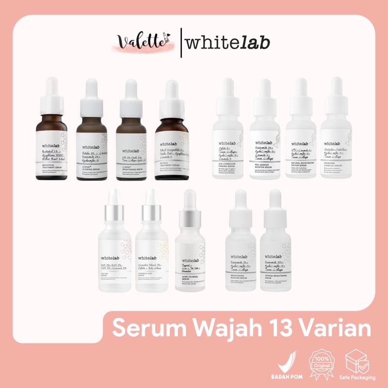 Jual Whitelab Face Serum All Varian Shopee Indonesia