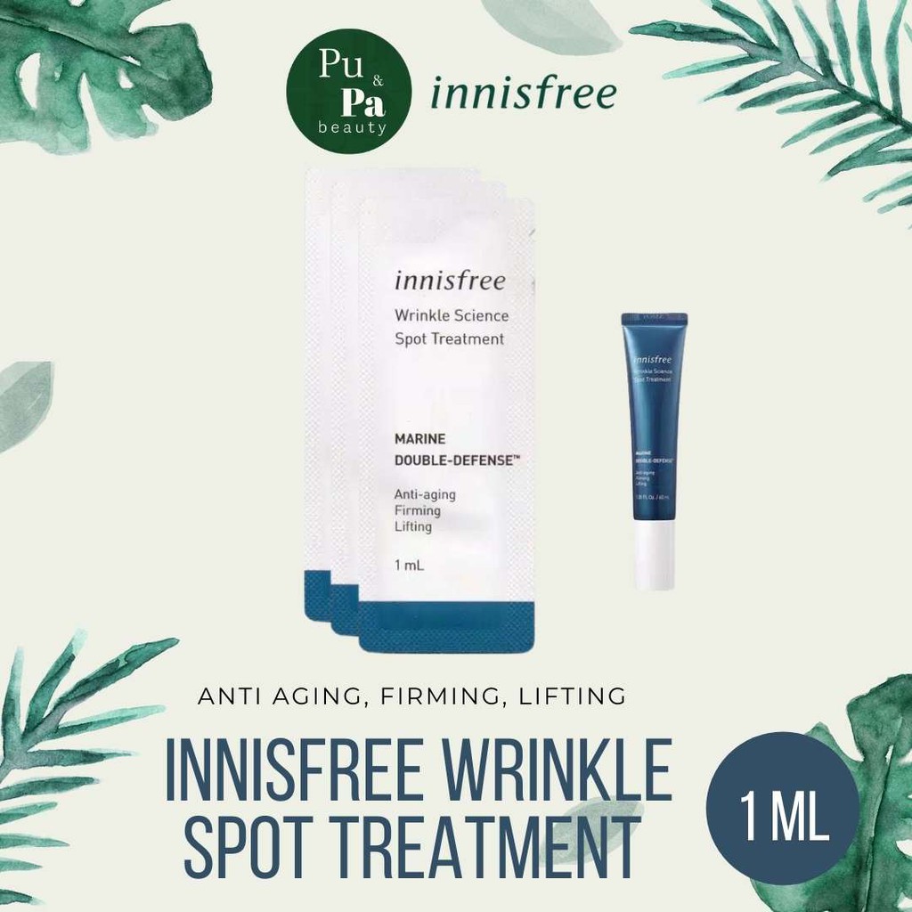 Jual INNISFREE WRINKLE SCIENCE SPOT TREATMENT 1 ML TRIAL SIZE | Shopee ...