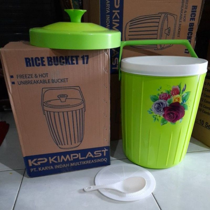 Jual Rice buket / termos es / termos nasi 17 liter kimplast | Shopee ...