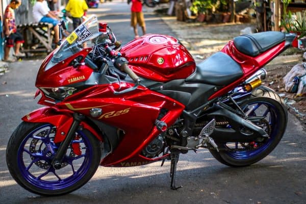Jual COVER TANGKI R25 COVER TANGKI YAMAHA R25 TUTUP TANGKI TANKGRIP ...