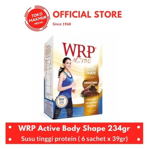 Jual WRP BODY SHAPE 234GR (39GR ISI 6 SACHET) | Shopee Indonesia