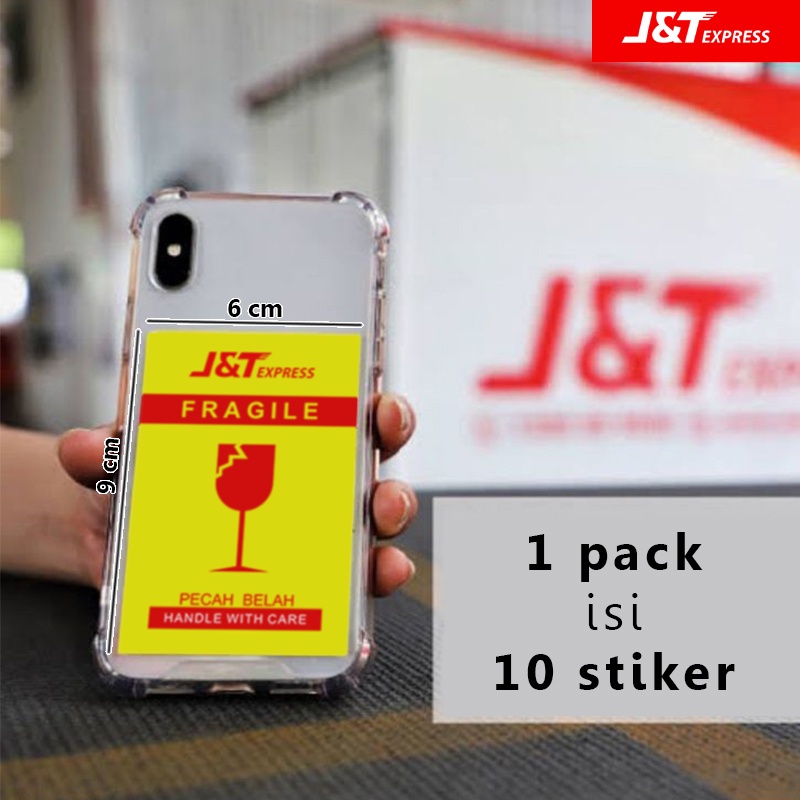 Jual Stiker Fragile Jnt Jandt Express Kw Shopee Indonesia