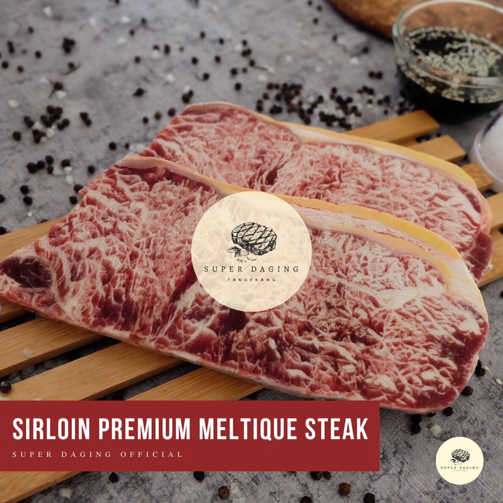 Jual Meltique Sirloin Premium Steak Kg Shopee Indonesia