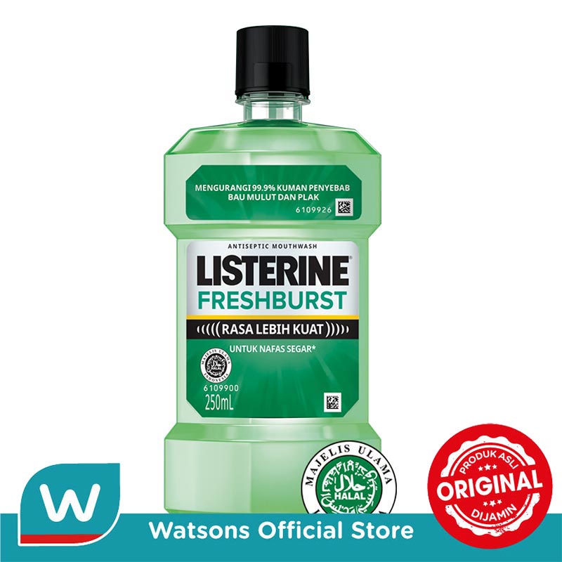 Jual Listerine Freshburst 250ml Shopee Indonesia