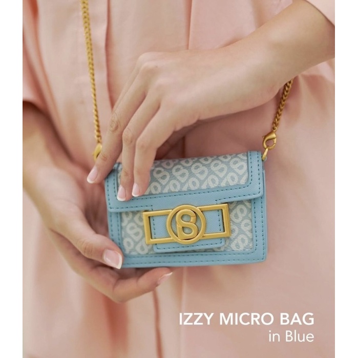 Izzy Micro Bag - Blue – Buttonscarves