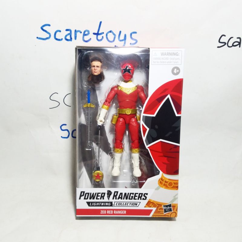 Jual Lightning Collection Power Rangers Zeo Red Ranger - Chorikii ...