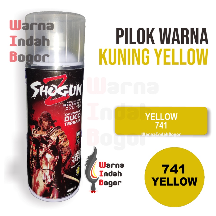 Jual Cat Semprot Shogun Z Yellow 741 Pilok Kuning Gloss Pilox Pylok Shopee Indonesia 5075