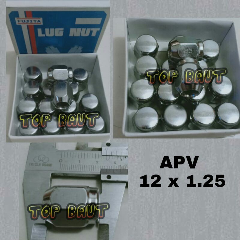 Jual set 16pcs mur racing APV mur roda racing APV APV arena APV pickup ...