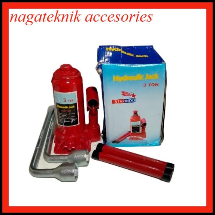 Jual Paket Dongkrak Botol 3Ton + 2 Kunci Roda L 19&21Mm | Shopee Indonesia