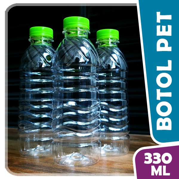 Jual BOTOL PLASTIK 330 Ml / Botol PET / Botol Minum Plastik Tebal ...