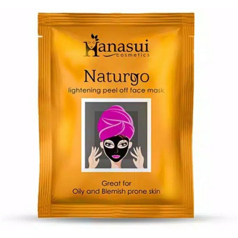 Jual Masker Hanasui Naturgo Lightening Peel Off Mask Lumpur BPOM ...