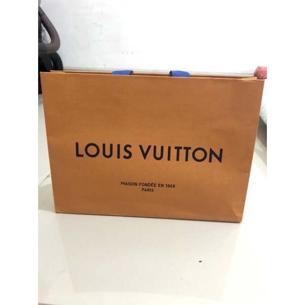 Jual paperbag lv / paper bag lv / paperbag louis vuitton / paper bag