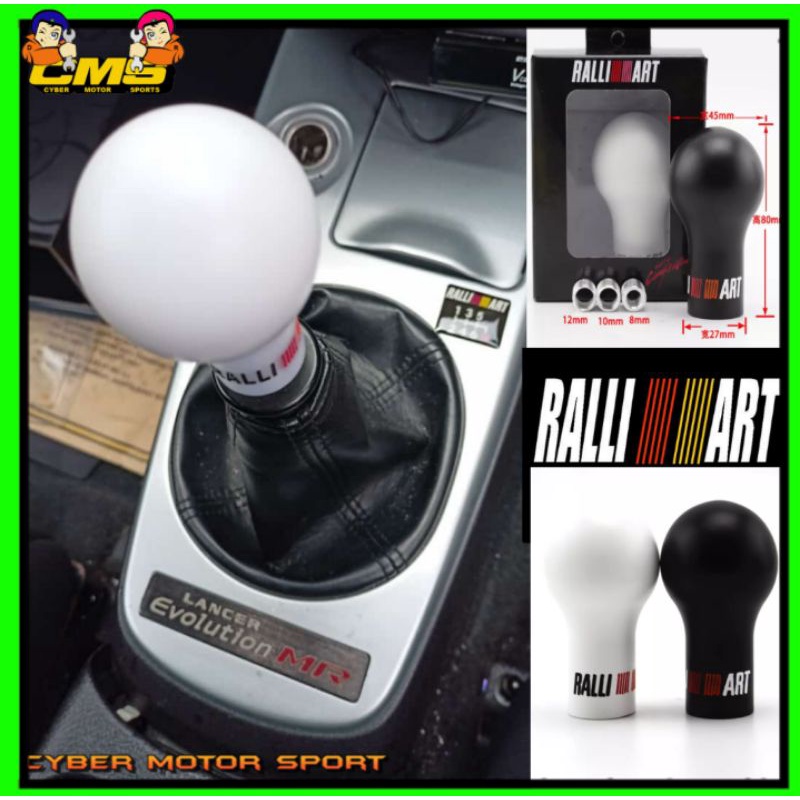 Jual Shiftknob Mobil Universal Ralliart Gear Shift Knob Mobil Manual