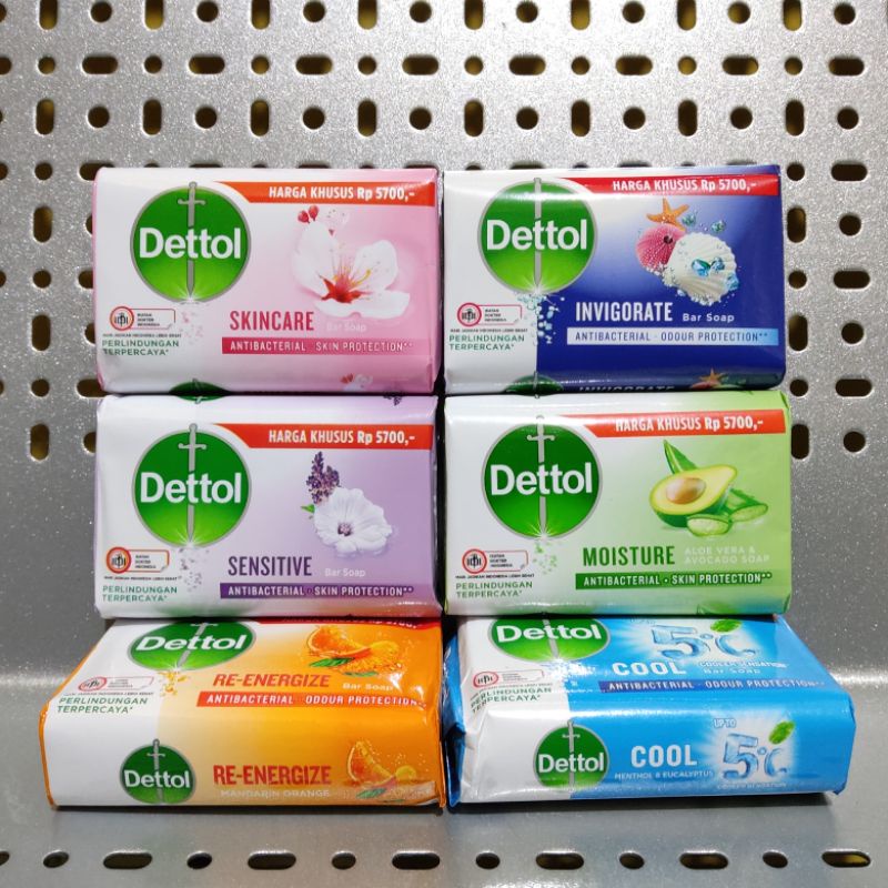 Jual Dettol batang 100g Isi 3 / Sabun batang dettol /dettol 100g isi 3