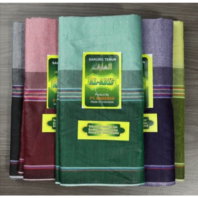Sarung tenun Muslim AL-ARIF