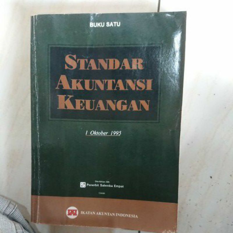 Jual STANDAR AKUNTANSI KEUANGAN BUKU 1 | Shopee Indonesia