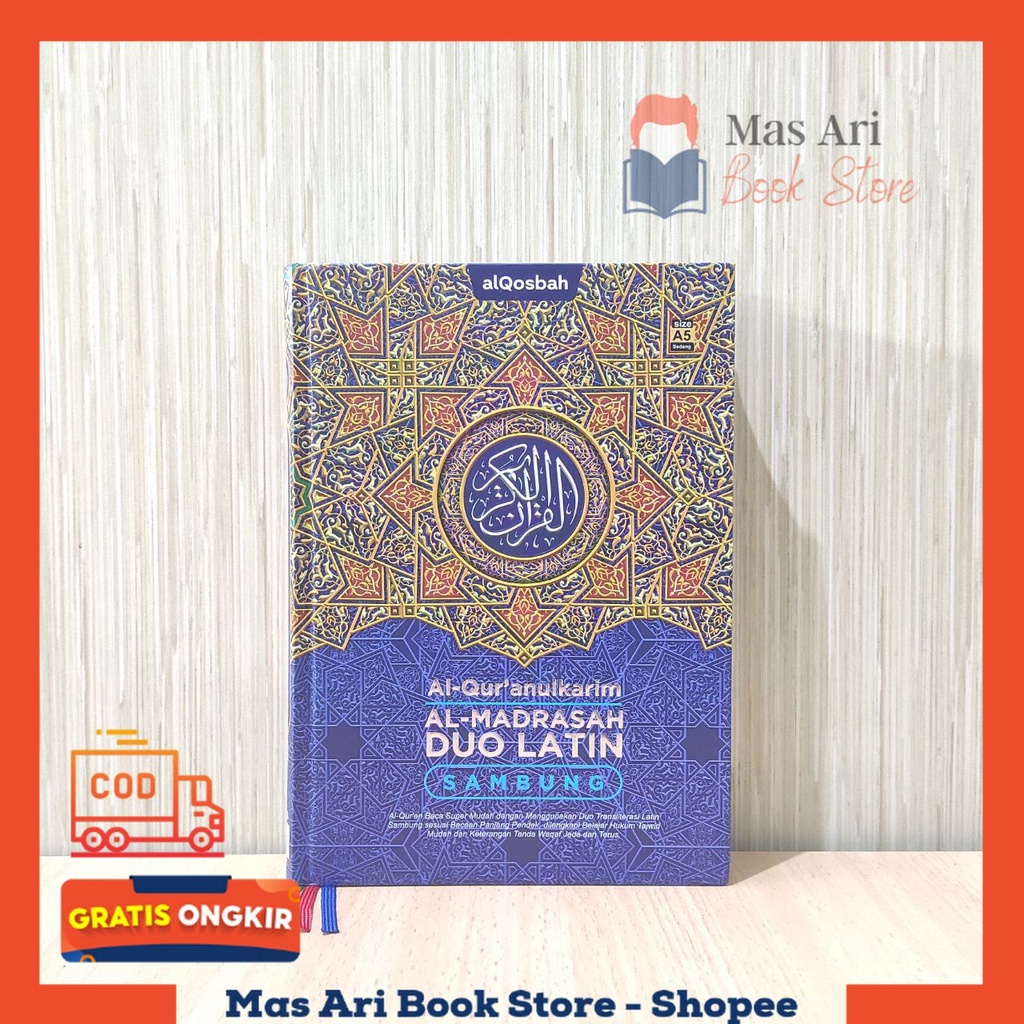 Jual Mushaf Al-Quran Madrasah Duo Latin Sambung A5 | Shopee Indonesia