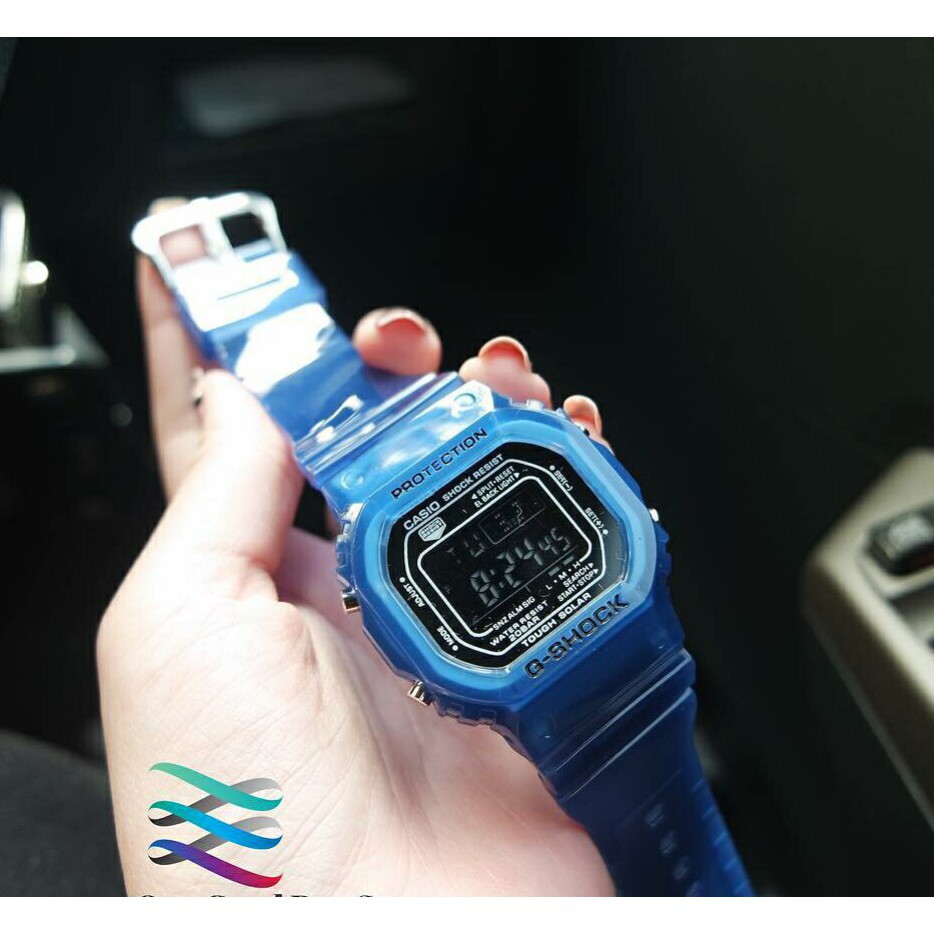 G shock best sale jelly biru